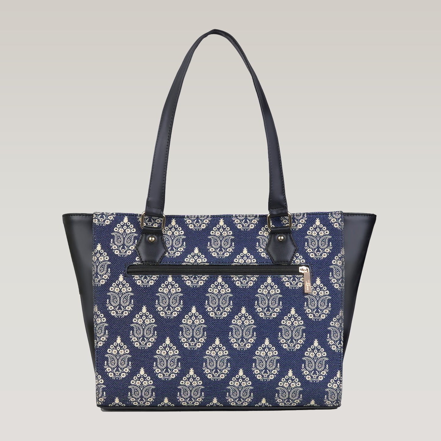 Vegan Leather Mongol Tote Laptop Bag For Women