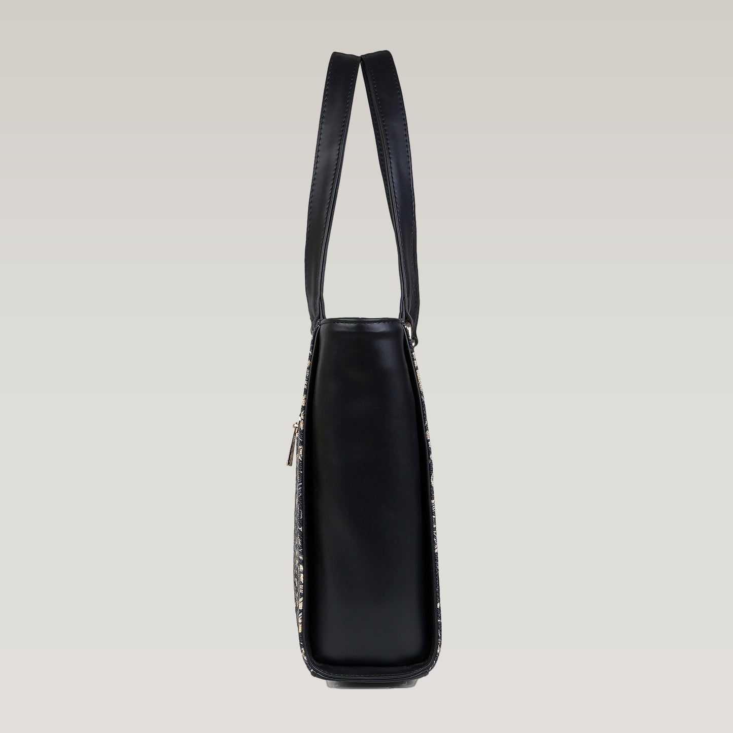 Vegan Leather Botanical Bloom Tote Laptop Bag For Women