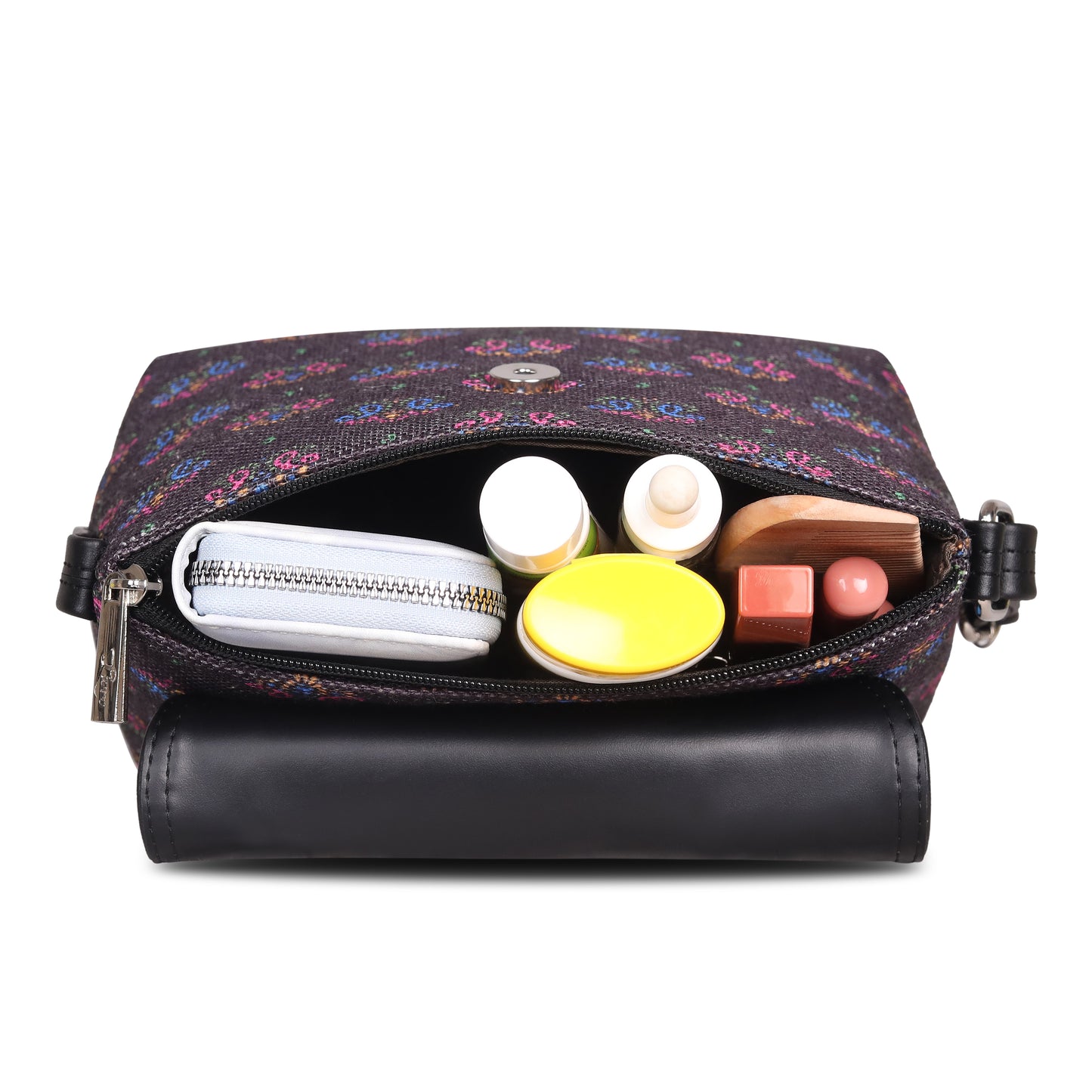 Vegan Leather Chumbak Floral Sling Bag