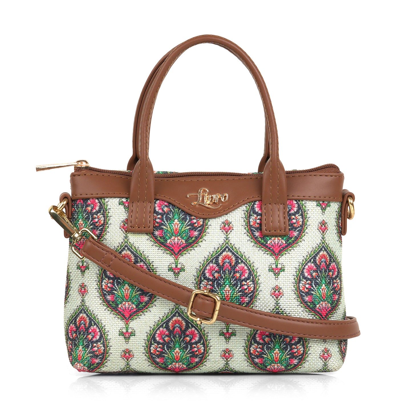 Lily Vegan Leather Chinon Brown Sling Bag