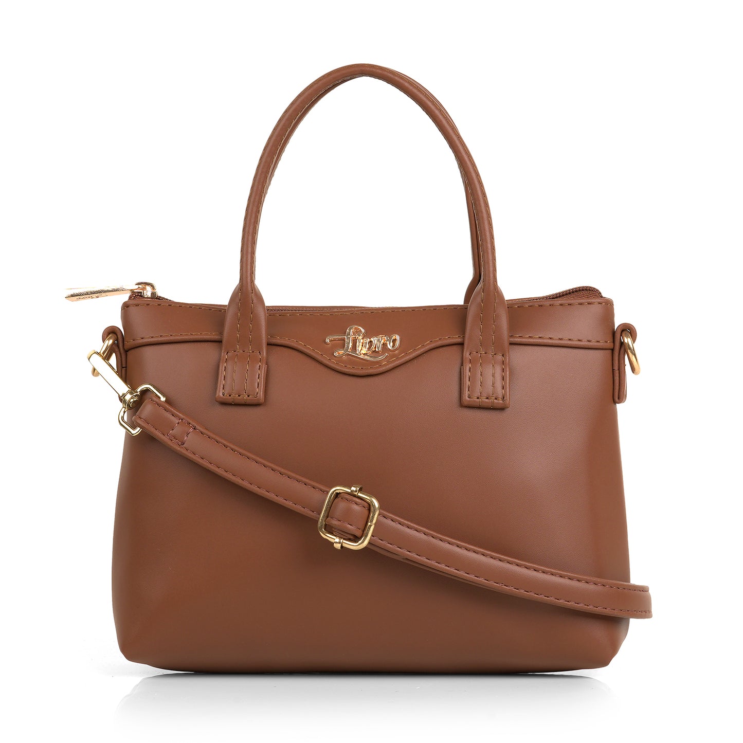 Lily Vegan Leather Brown Sling Bag