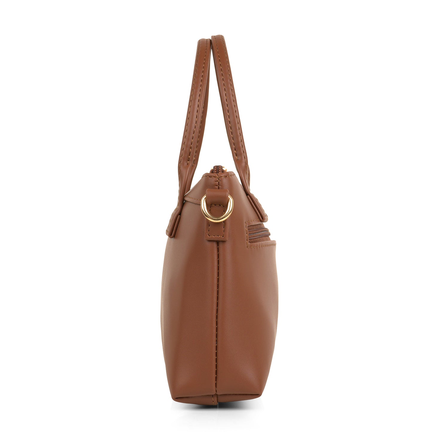 Lily Vegan Leather Brown Sling Bag
