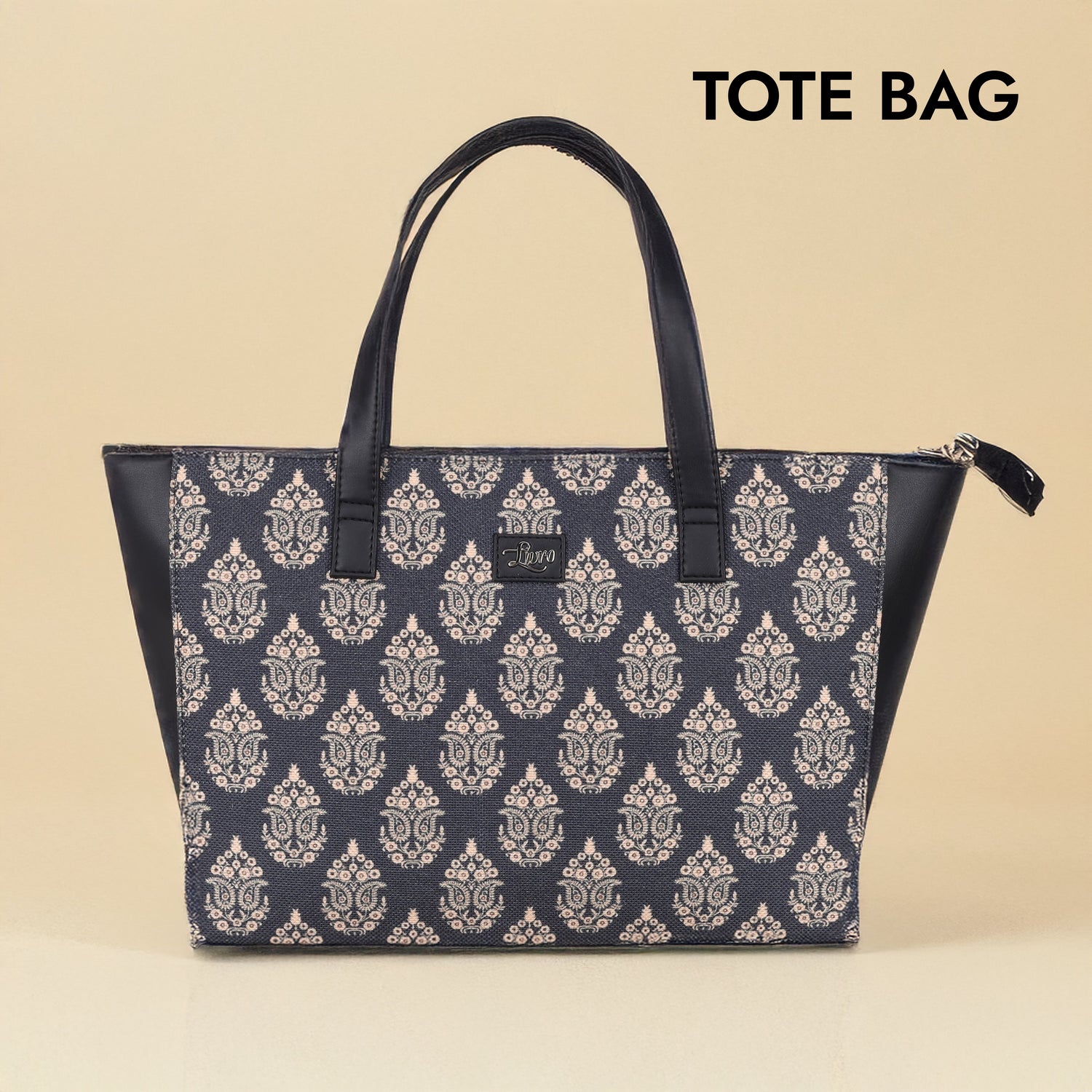 Jute Print Tote Bags