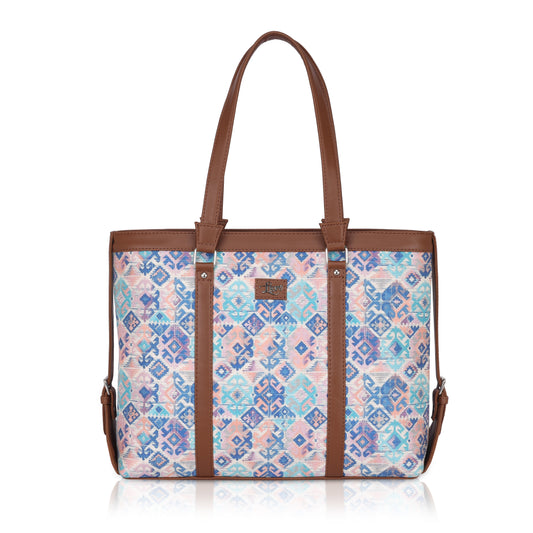 Geometric Multicolor Office Bag