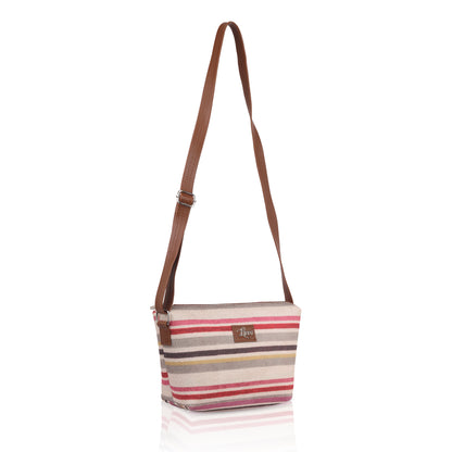 Strip Multicolour Sling Bag