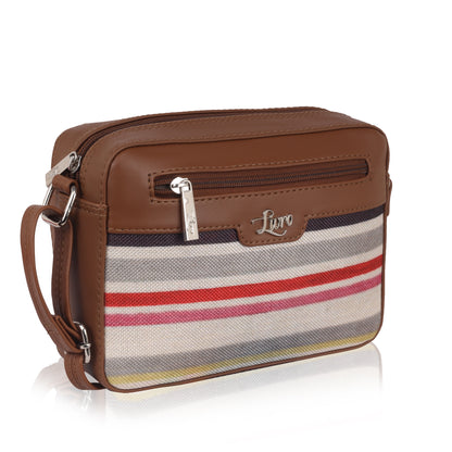 Strip Multicolour Sling Bag