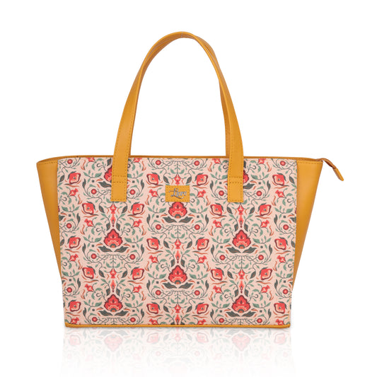 Lattice Lace Tote Bag