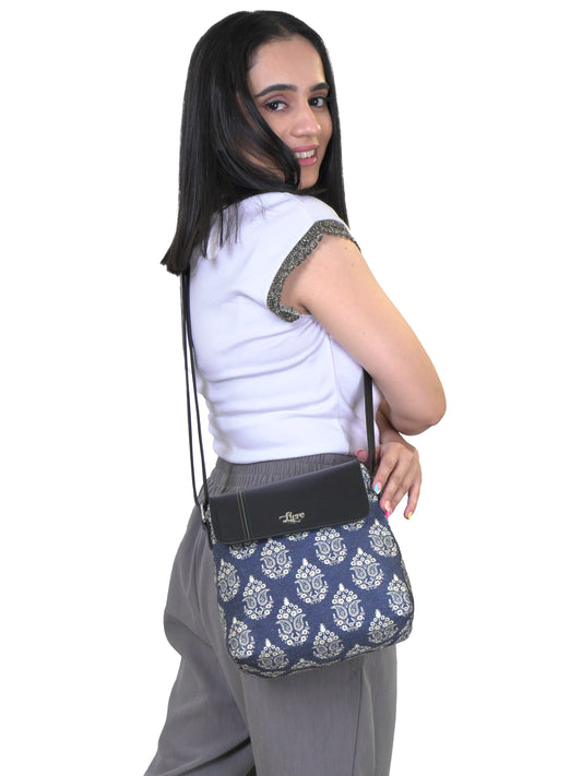 Vegan Leather Mongol Sling Bag