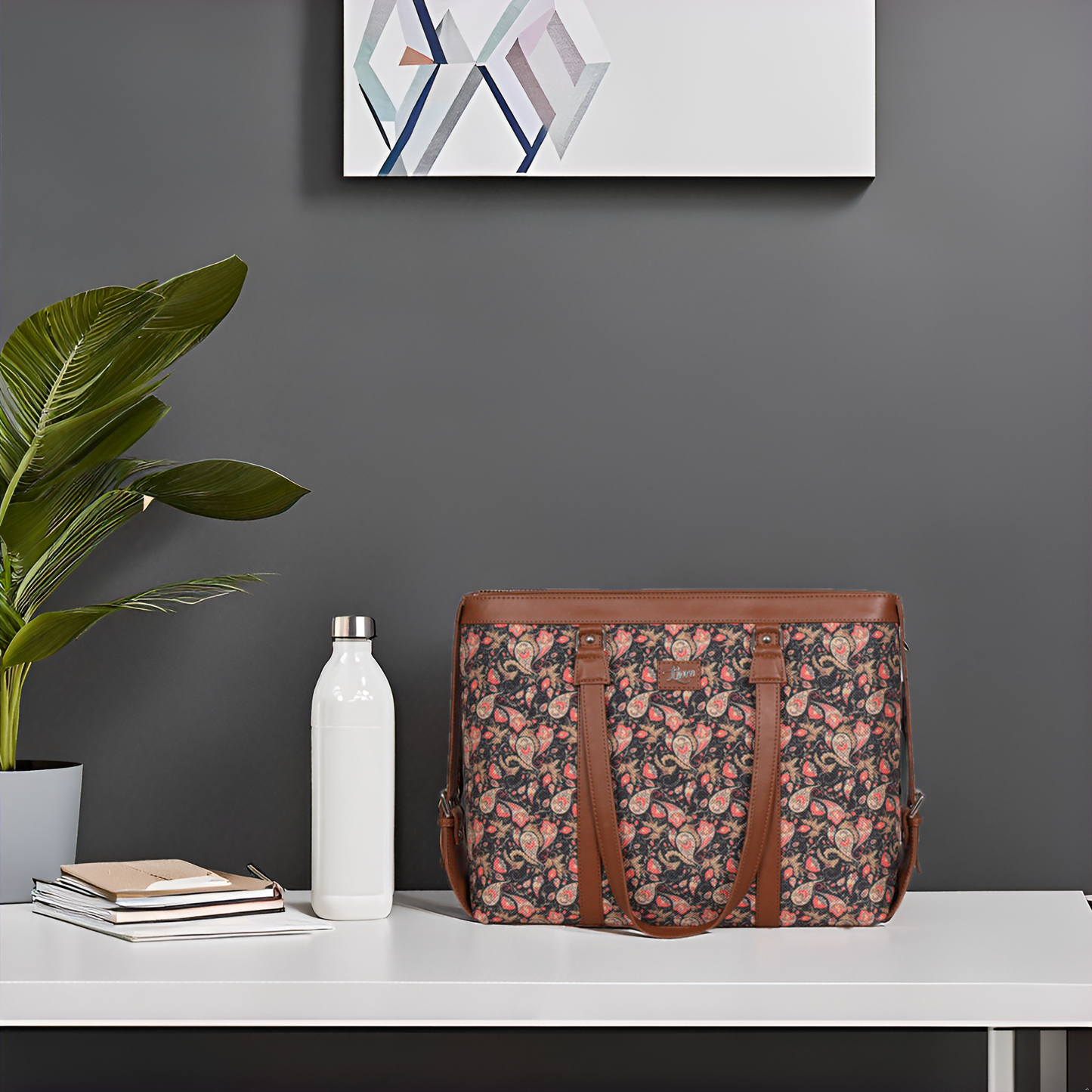 Paisley Floral Office & Laptop Bag