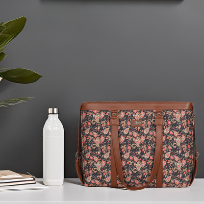 Paisley Floral Office & Laptop Bag