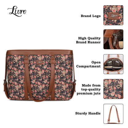 Paisley Floral Office & Laptop Bag