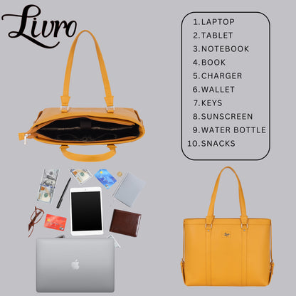 Yellow Office Bag