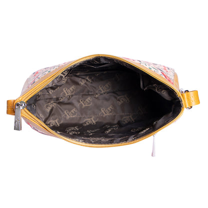 LIVRO Women's Jute Handcrafted Vegan Leather luxury Sling Bag