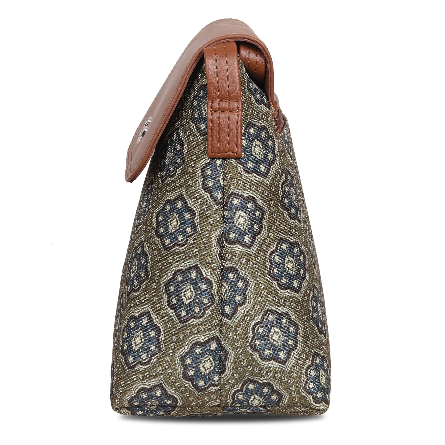 Bloom Theme Vegan Leather Jute Sling Bag