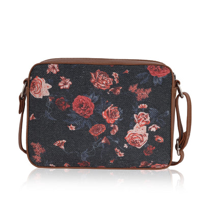 Red Floral Sling bag