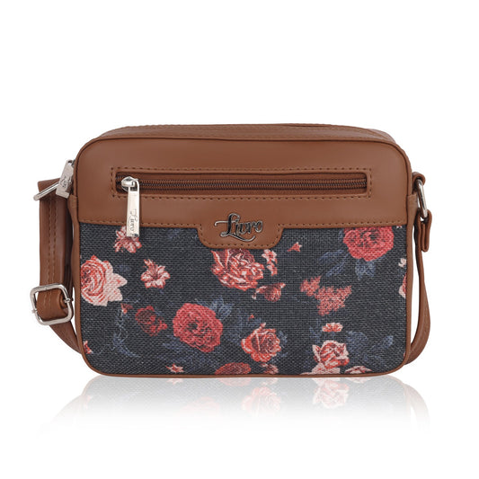 Red Floral Sling bag