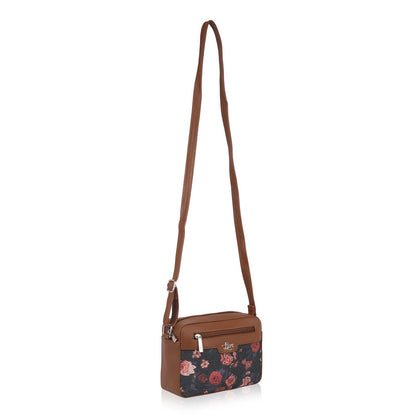 Red Floral Sling bag